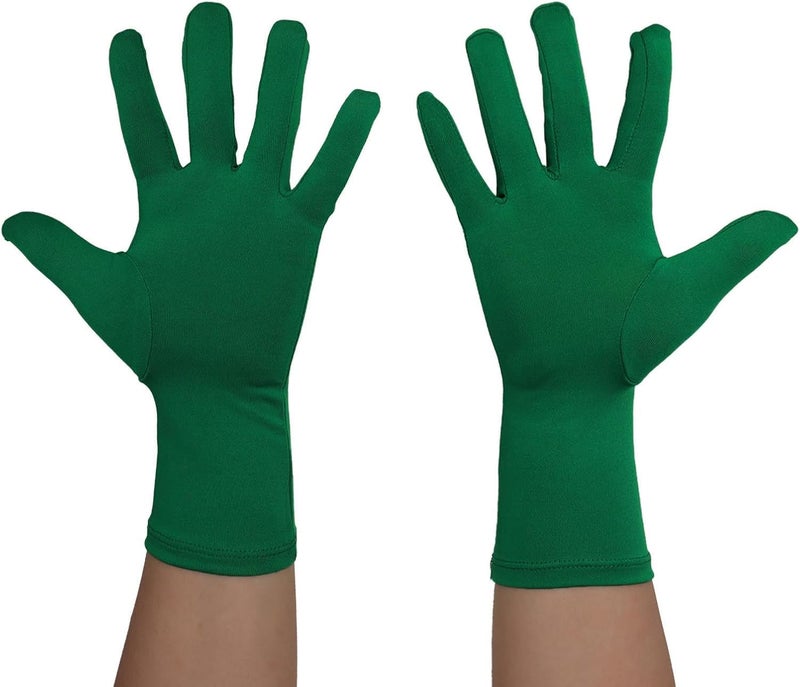 Sheface Stretchy Spandex Costume Gloves - Men's & Women's Banquet Party Wedding Gloves - Image 2